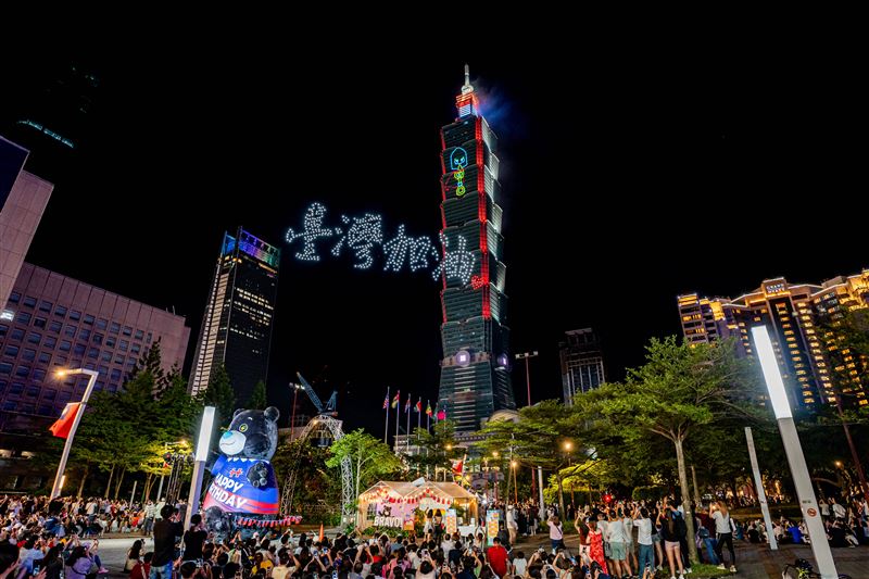 2026台北101國慶展演將於10月10日晚間10點登場。(圖/台北101提供)