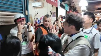 全聯先生也追洋流！揪沈伯洋自拍喊加油