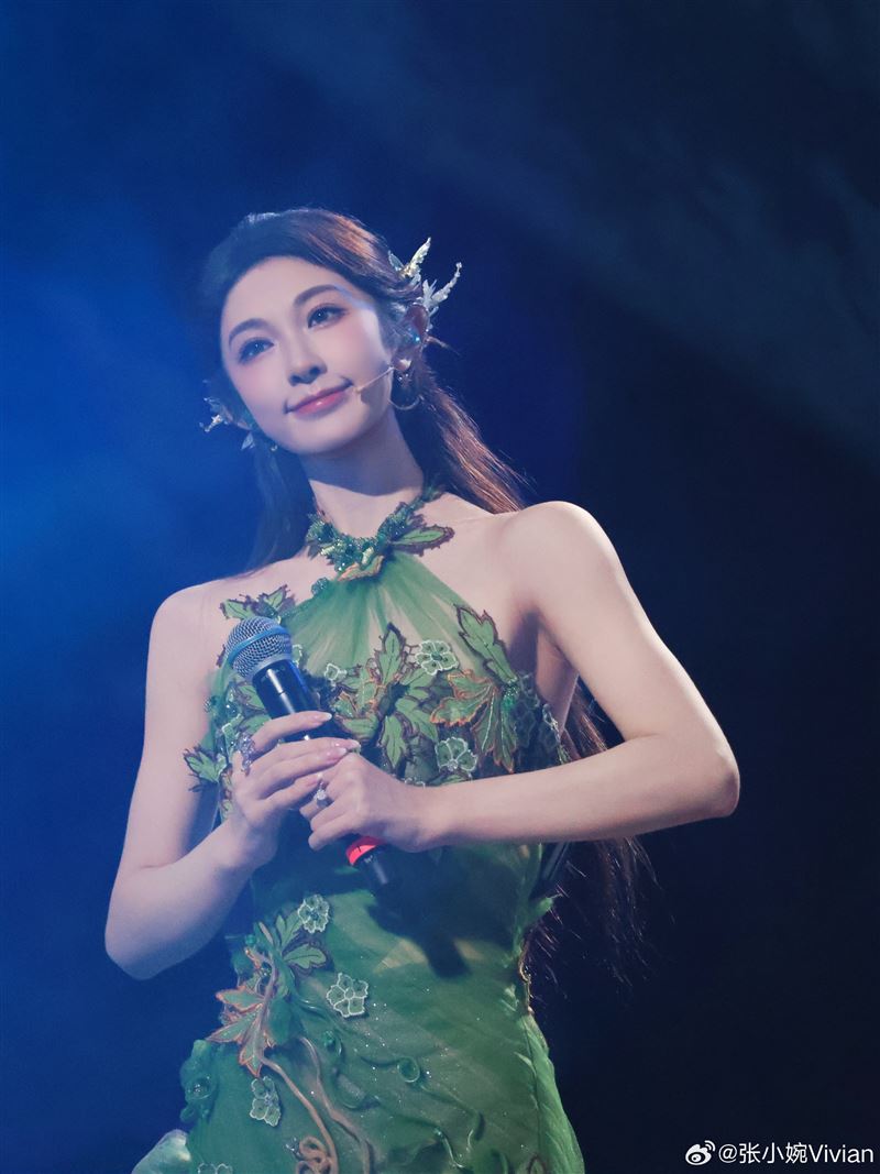 中國女星張小婉。（圖／翻攝自微博）