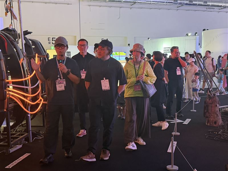 2026台灣設計展跨域觀摩熱潮,從城市美學、文化創意到產業轉型、綠色永續 各界借鏡「桃園流」。(圖/桃園市政府提供)