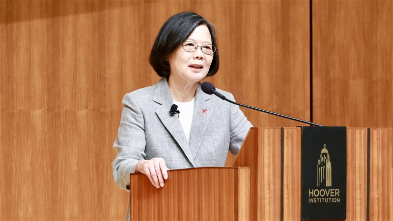 蔡英文談兩岸：克制不應被誤解為軟弱