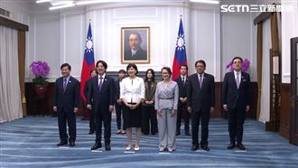 國慶OOTD！蕭美琴俐落、第一夫人典雅登場