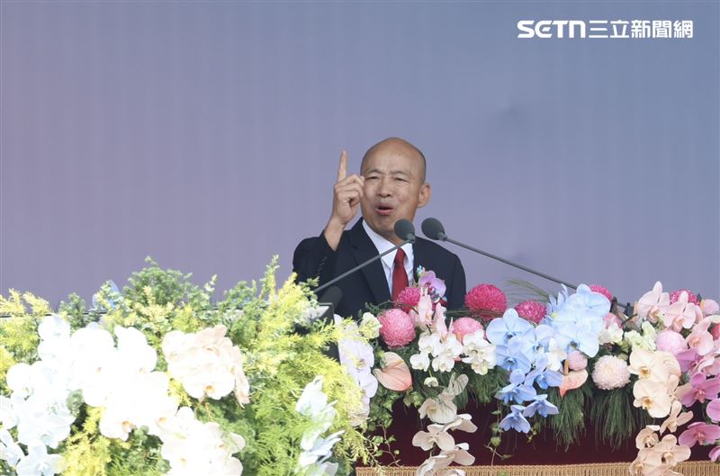 115年國慶大會立法院長籌備處主委韓國瑜演說(圖/記者鄭孟晃攝影)