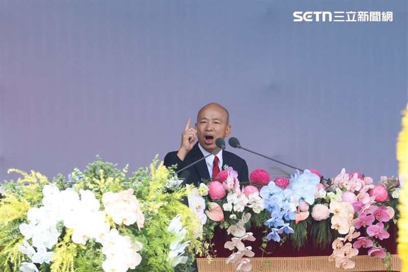115年國慶大會立法院長籌備處主委韓國瑜演說(圖/記者鄭孟晃攝影)