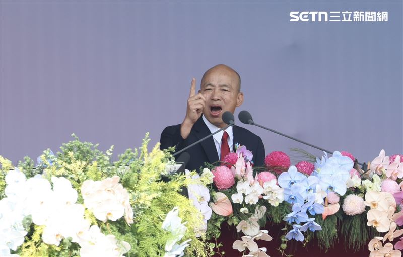 115年國慶大會立法院長籌備處主委韓國瑜演說(圖/記者鄭孟晃攝影)