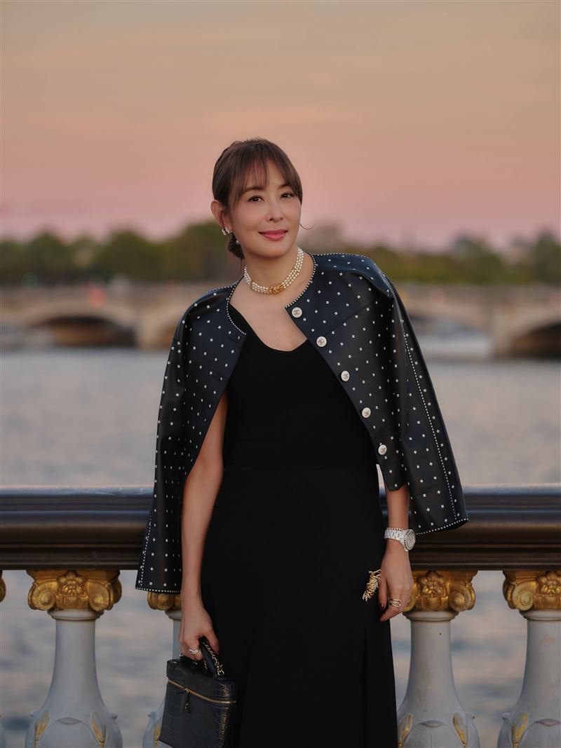 台北101董事長賈永婕操辦晚間國慶展演的任務。(圖/翻攝自賈永婕臉書)