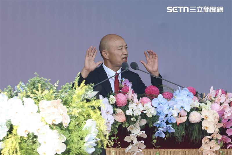 韓國瑜出席115年國慶大會(圖/記者鄭孟晃攝影)