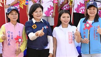 張嘉郡出席雲林國慶升旗健走　與鄉親迎接
