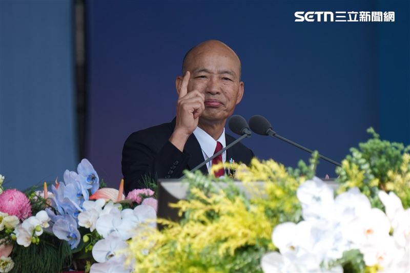 115年國慶大會立法院長籌備處主委韓國瑜演說(圖/記者鄭孟晃攝影)
