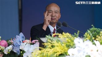 韓國瑜國慶脫稿開砲　府方人士：貽笑國際