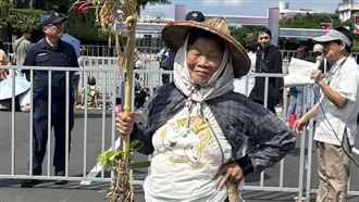 10萬樹恐被毀　83歲阿嬤參選陳情賴清德