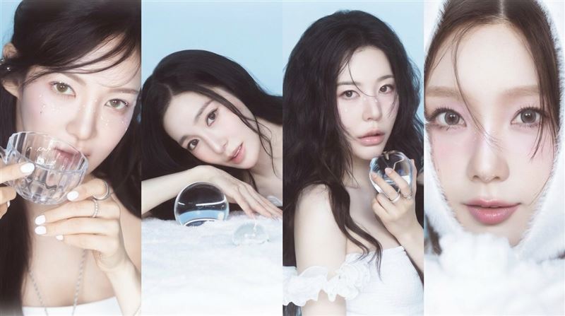少女時代2027年年曆以「Twenty in Frost」為主題。(圖/翻攝自X平台 @Girls' Generation)
