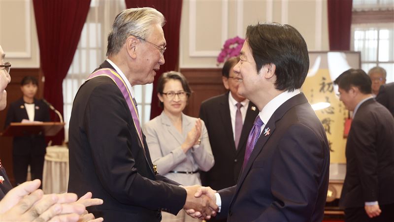 總統接見日本議員祝賀團　盼台日情誼深化