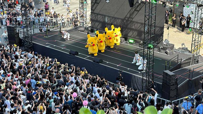 寶可夢遊行「萬人擠爆信義區」畫面曝！