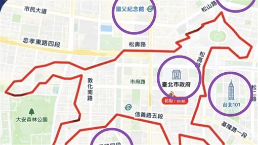 臺北馬拉松地圖亂畫！官方道歉了