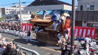 日本大阪祭典意外　山車翻覆2死16輕重傷
