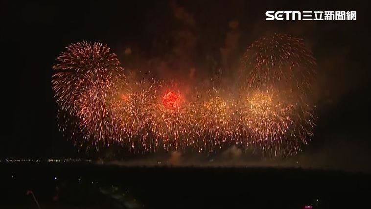 國慶焰火重返台東　30分鐘點亮太平洋