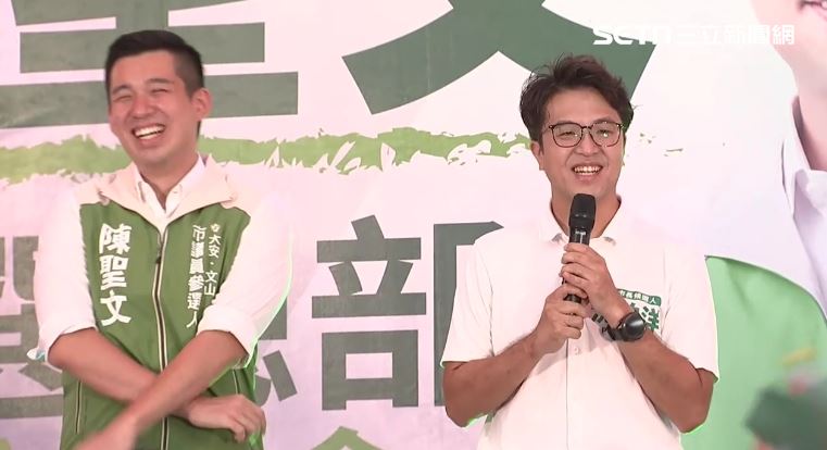 沈伯洋受訪（圖／翻攝畫面）