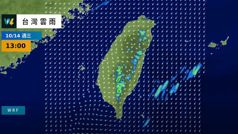 秋老虎發威2地區熱飆35度　降雨熱區曝光
