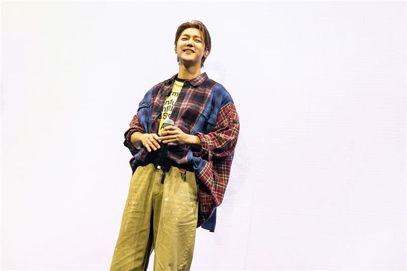 CNBLUE鼓手姜敏赫在台北舉辦個人見面會。(圖/和協整合行銷提供)