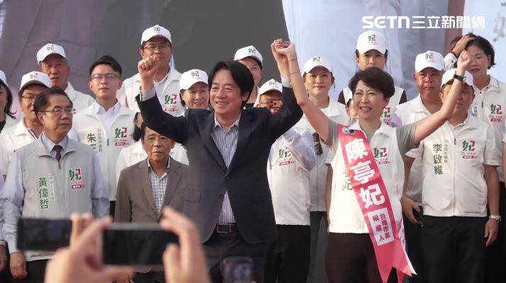 重回台南！賴清德力挺陳亭妃　現場人潮曝