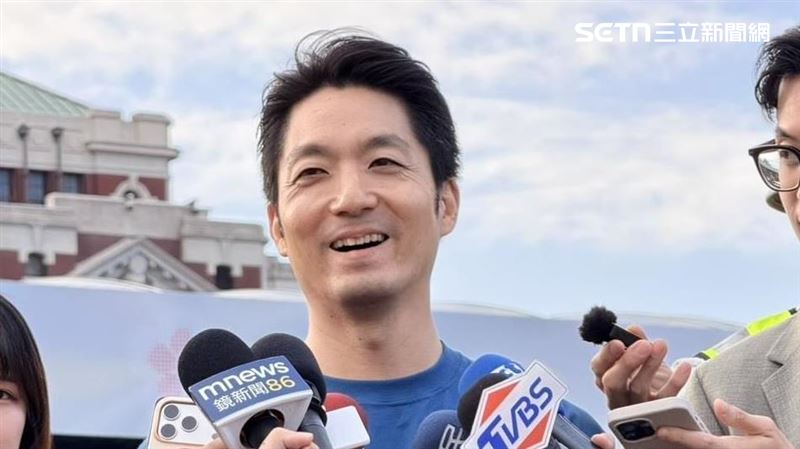 蔣萬安出席台灣的孝-百善孝為先為父母長輩教練洗腳暨反毒宣導活動(圖/記者陳思妤攝影)