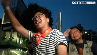 沈伯洋台北大洋流ING …沿路支持者人潮曝