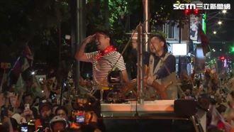 沈伯洋台北大洋流ING …終點保安宮人滿了