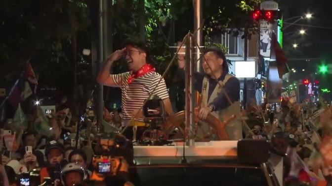 沈伯洋大洋流貪食蛇車掃　驚見陳怡君團隊