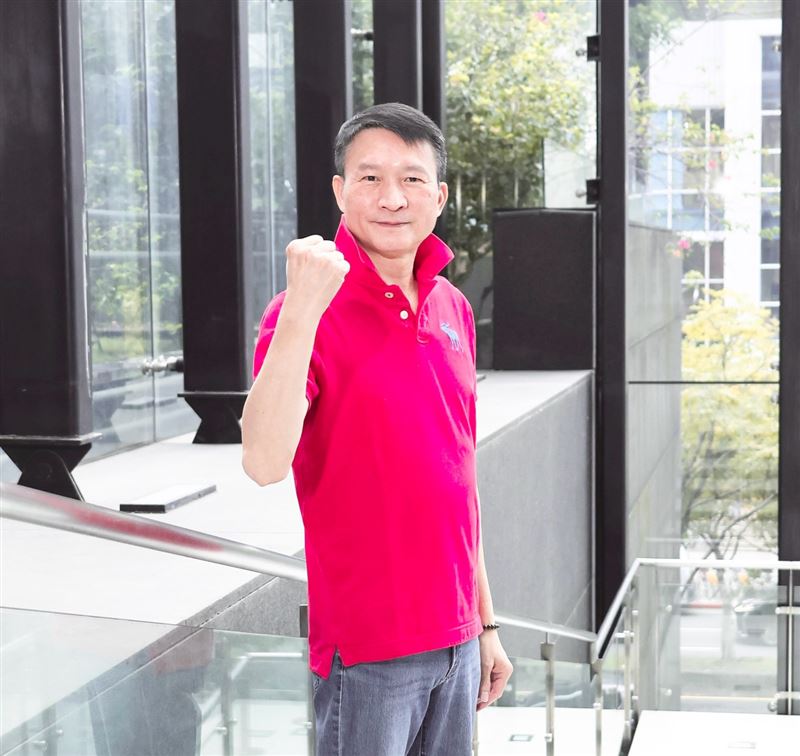 秦楊主動發起反毒公益影集《反毒品‧反毒駕》。（圖／記者田俊彥攝影）