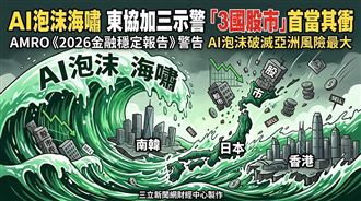 AI泡沫海嘯　「3國股市」恐首當其衝
