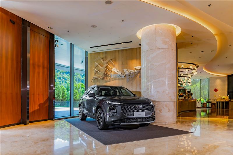 除了住宿與餐飲,還能進一步預約Audi Q3試駕。(圖/Audi提供)