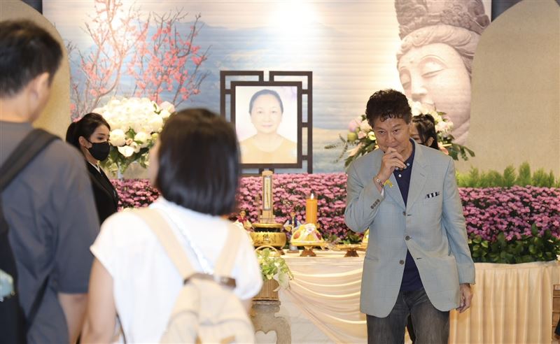 劉尚謙曾與藍琪合作《飄香夢》、《愛的真諦》等劇。（圖／記者鄭孟晃攝影）