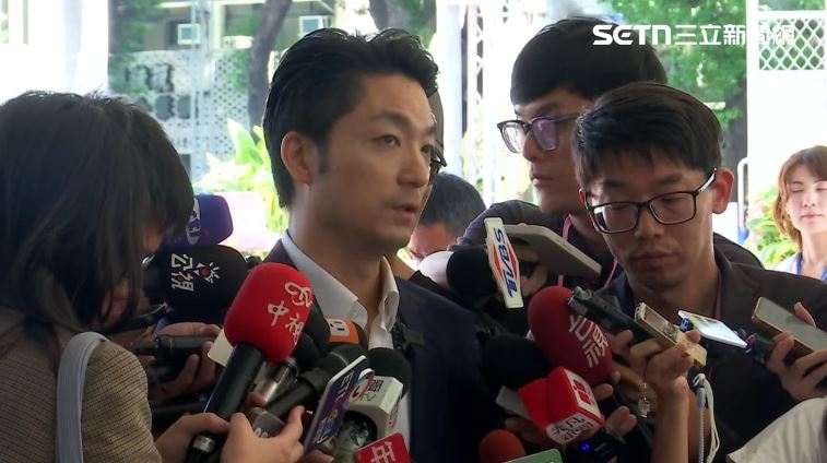 蔣萬安捷運劍潭站多目標大樓工程上梁典禮受訪（圖／翻攝畫面）