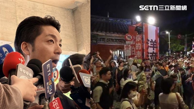 沈伯洋車掃「洋流」超震撼！蔣萬安回應了