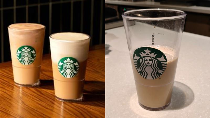 星巴克新制首日炸鍋　去冰特大杯剩半杯