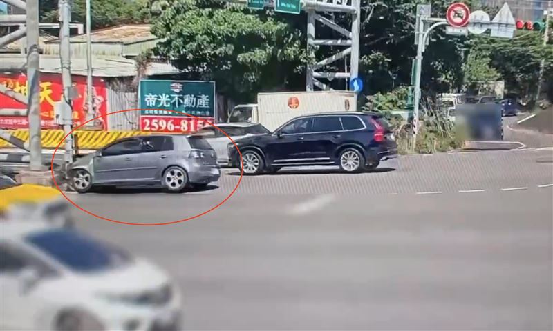 林男無酒駕情形,另經毒測呈安非他命陽性反應。(圖/翻攝畫面)