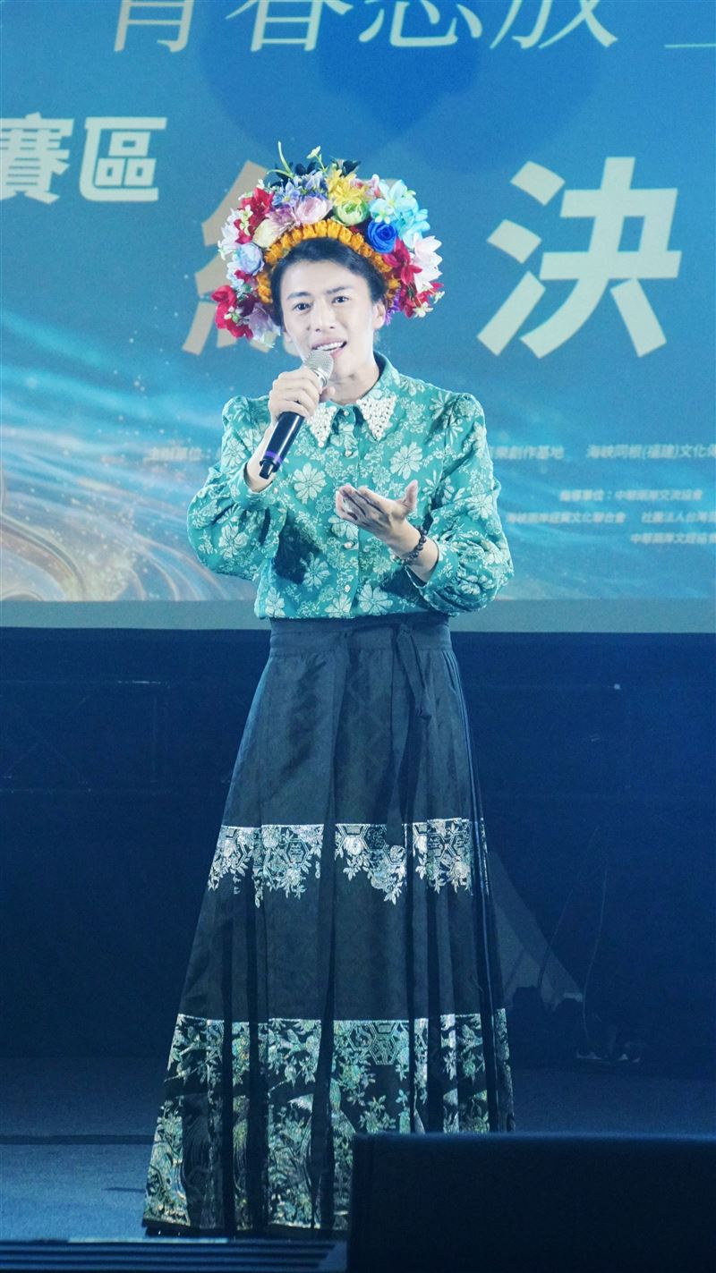 林語菲空靈嗓音貫穿全場。（圖／菲常動人音樂文創提供）