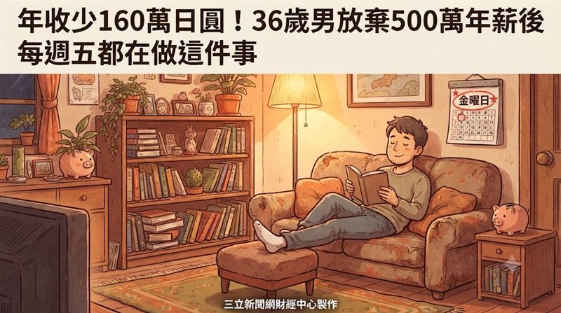 36歲男棄高薪換工作　多出週五時間做這事