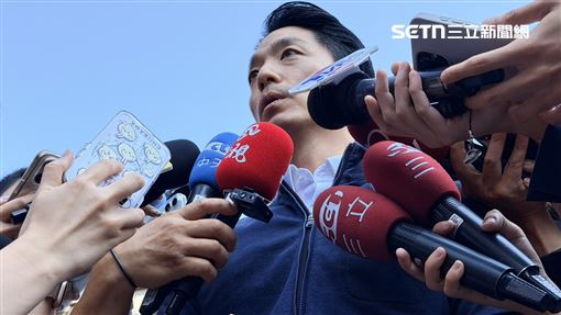 蔣萬安證實，已經跟趙少康敲定好專訪時間（圖／記者陳思妤攝影）