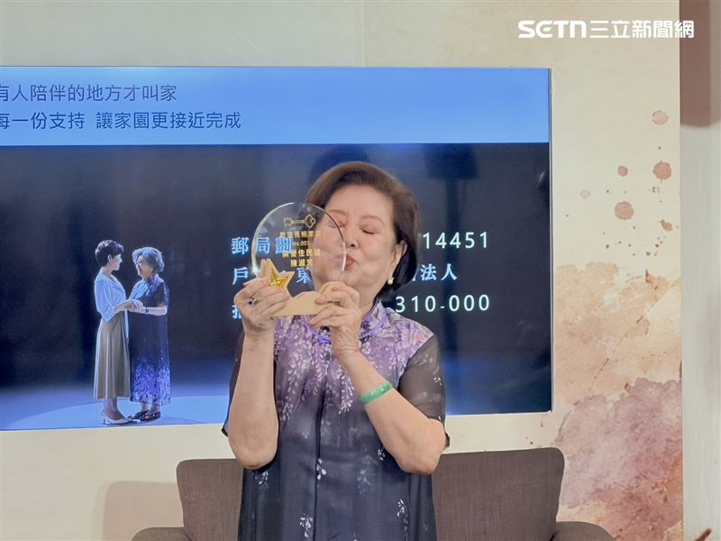 陳淑芳出席公益活動記者會。(圖/記者王培驊攝影)