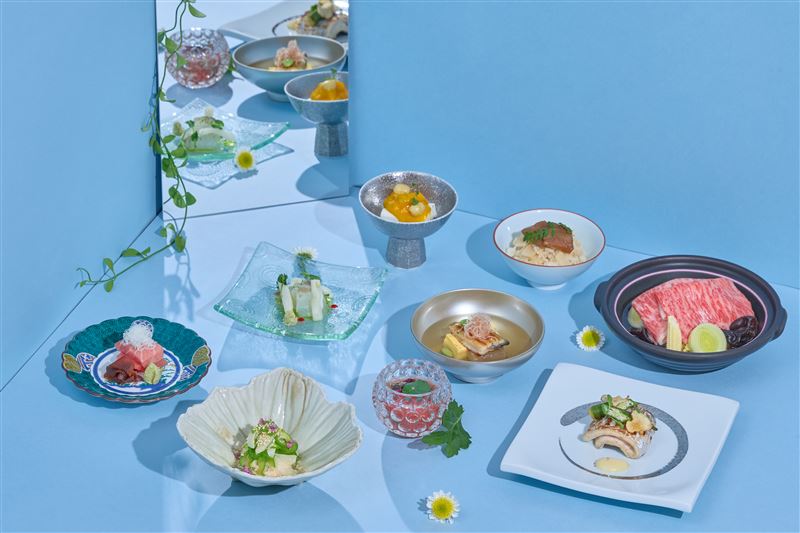 日勝生加賀屋4.5折入住園景雅緻套房享天翔廳夕膳會席料理與雙人早餐。(圖/飯店旅宿業者提供)