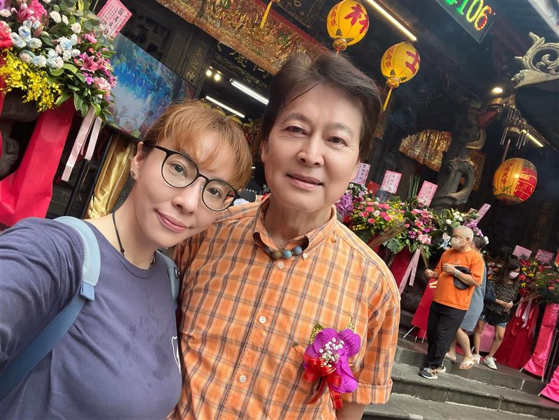劉尚謙(右)與劉致妤(左)感情深厚。(圖/翻攝自劉致妤臉書)