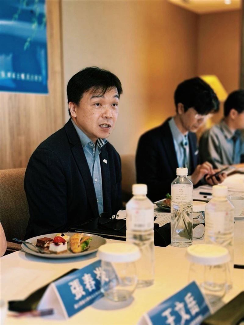 陸委會副主委沈有忠今(12)日出席東海大學陸研中心「2026總統國慶講話與兩岸新形勢」座談會。(圖/陸委會提供)