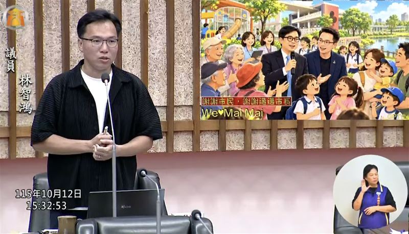 「如果邁邁沒有來...」林智鴻用AI漫畫疾呼「市長選對人很重要」