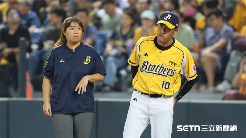 中職37年季後挑戰賽,中信兄弟總教練平野惠一。(圖/記者劉彥池攝影)
