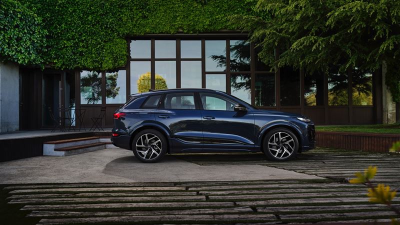 Audi Q6 e-tron搭載800V高效電能架構。（圖／翻攝Audi網站）