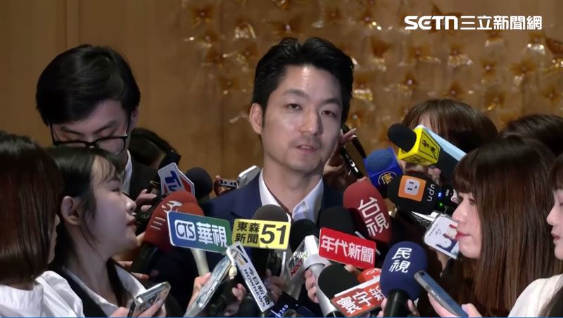 蔣萬安表示，為了儘速促成辯論舉辦就第一時間爽快答應，當天雖有行程但想辦法移開。（圖／翻攝畫面）