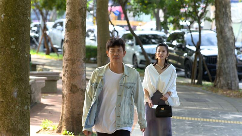 宋品葳挑戰患有心臟病的沈天晴,首場戲就是跟陳志強搭檔。(圖/民視提供)