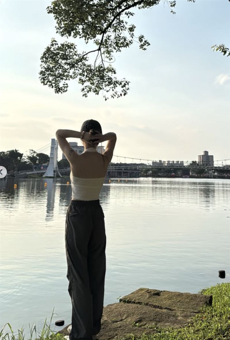 盧女今年6月份最後貼文,曬出自己的好身材。(圖/翻攝自IG)